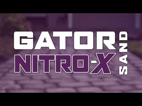 Gator Nitro-X Fine Joint Sand - Gunmetal