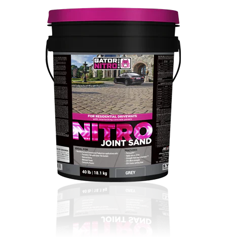 Alliance Gator Nitro Joint Sand bucket for hardscape projects, ideal for filling paver joints with durable and long-lasting results.