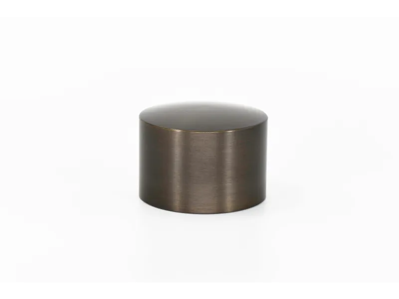 Lumien LAB‑042 Brass Bollard-Style Path Light Cap – Antique